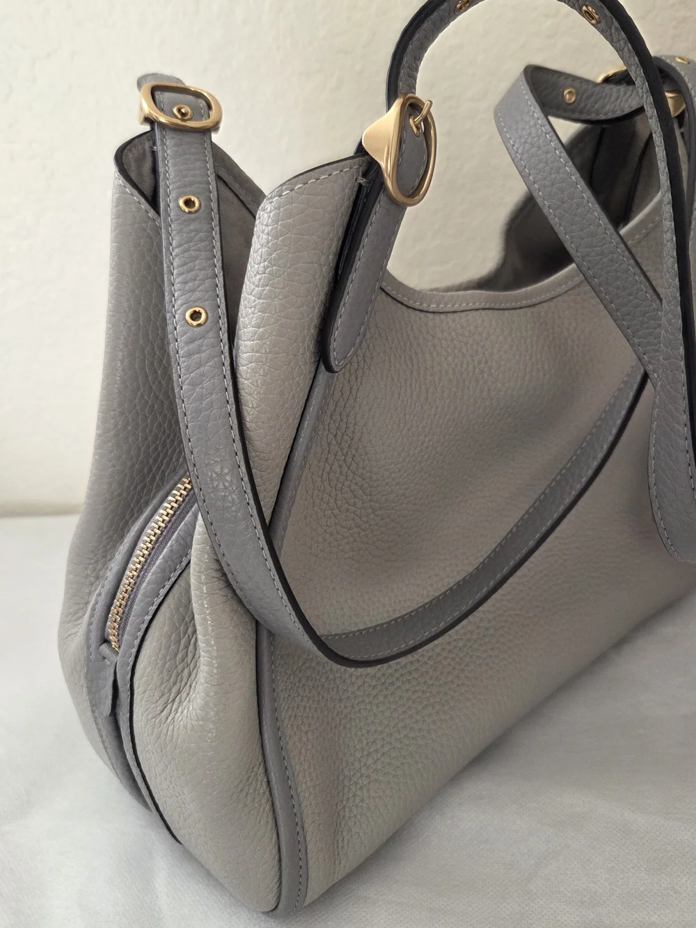 Coach Lori Pebble Leather Shoulder Bag